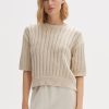 opus Trui Punzi Loose In Brede Ribtricot | Gebreide Items