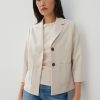 someday Nosia Korte Blazer Met 3/4 Mouwen | Blazer