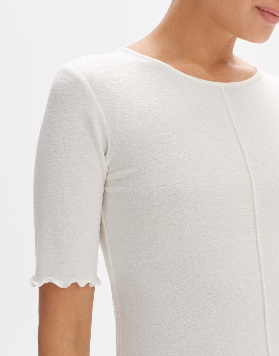 opus Sirosa Slim Overhemd Gemaakt Van Ecovero Viscosemix | Shirts