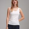 opus Imilia Slim Tanktop Van Bci Katoenmix | Shirts