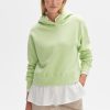 opus Gart Losse Hoodie Van Katoenmix | Sweat