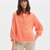 opus Overhemdblouse Fukida Los Van Mousseline | Blouses