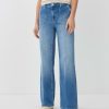 someday Carie Utility Long Flared Jeans Mid Rise In Stretchy Bci Katoenmix | Jeans