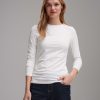 opus Smilla Slim Longsleeve In Jersey | Shirts