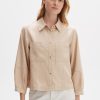 opus Korte Blouse Fidara Loose Gemaakt Van Tencel Van Lenzing | Blouses