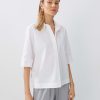 someday Zarba Detail Losse Blouse Van Duurzaam Katoen | Blouses