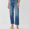 someday Cropped Relaxed Jeans Corah Mid Rise In Bci Katoenmix | Jeans