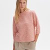 opus Guponna Regelmatige Trui In Boulc00E9-Look | Sweat