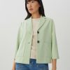 someday Nosia Korte Blazer Met 3/4 Mouwen | Blazer