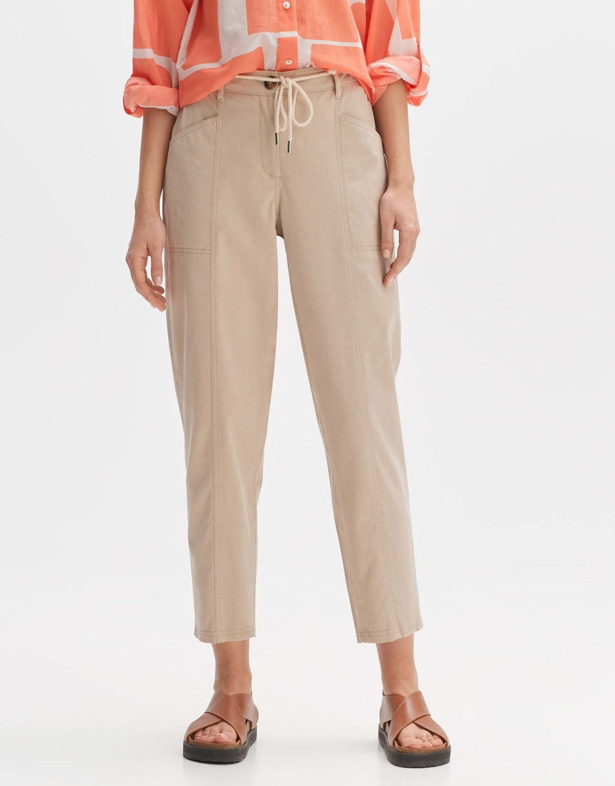 opus City Broek Makila Explore Relaxed Met Cargo Details | Broeken