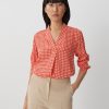 someday Zeasari Blouse Met Losse Print In Ecovero Viscose | Blouses