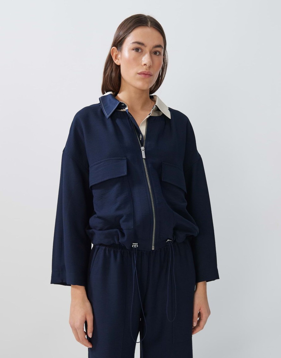 someday Nalva Blouson Van Ecovero Viscosemix | Blazer