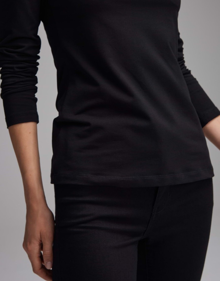 opus Smilla Slim Longsleeve In Jersey | Shirts