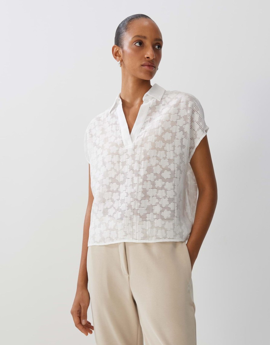 someday Zlumea Losse Blouse Van Gebloemd Kant | Blouses