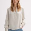 opus Falvina Losse Blouse Van Ecovero Viscosemix | Blouses