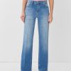 someday Carie Mid Rise Long Flared Jeans In Een Duurzame Katoenmix | Jeans