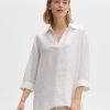 opus Fengani Losse Linnen Tuniek Blouse | Blouses