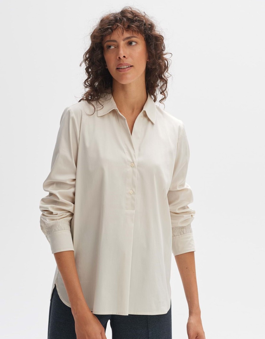 opus Shirt Blouse Fanane Regular In Katoenmix | Blouses