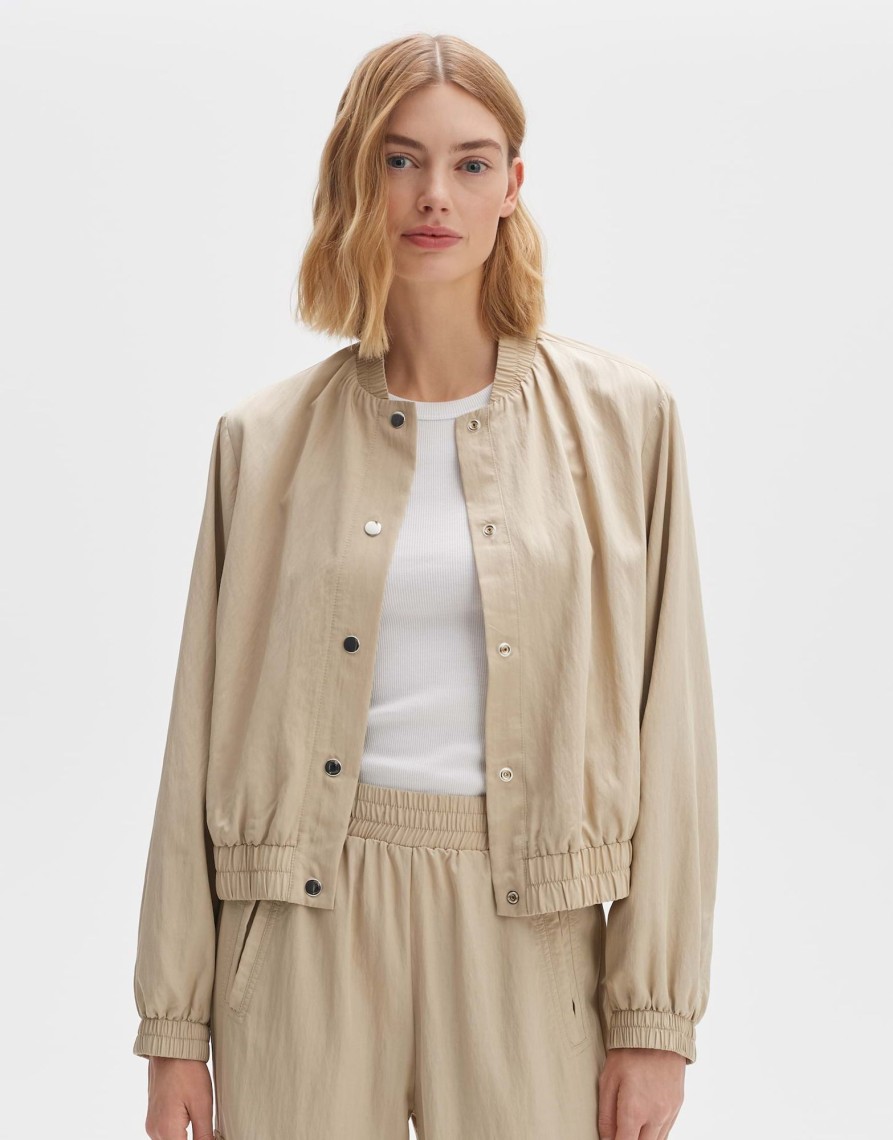 opus Jolise Lichtgewicht Viscosemix Blouson | Blazer