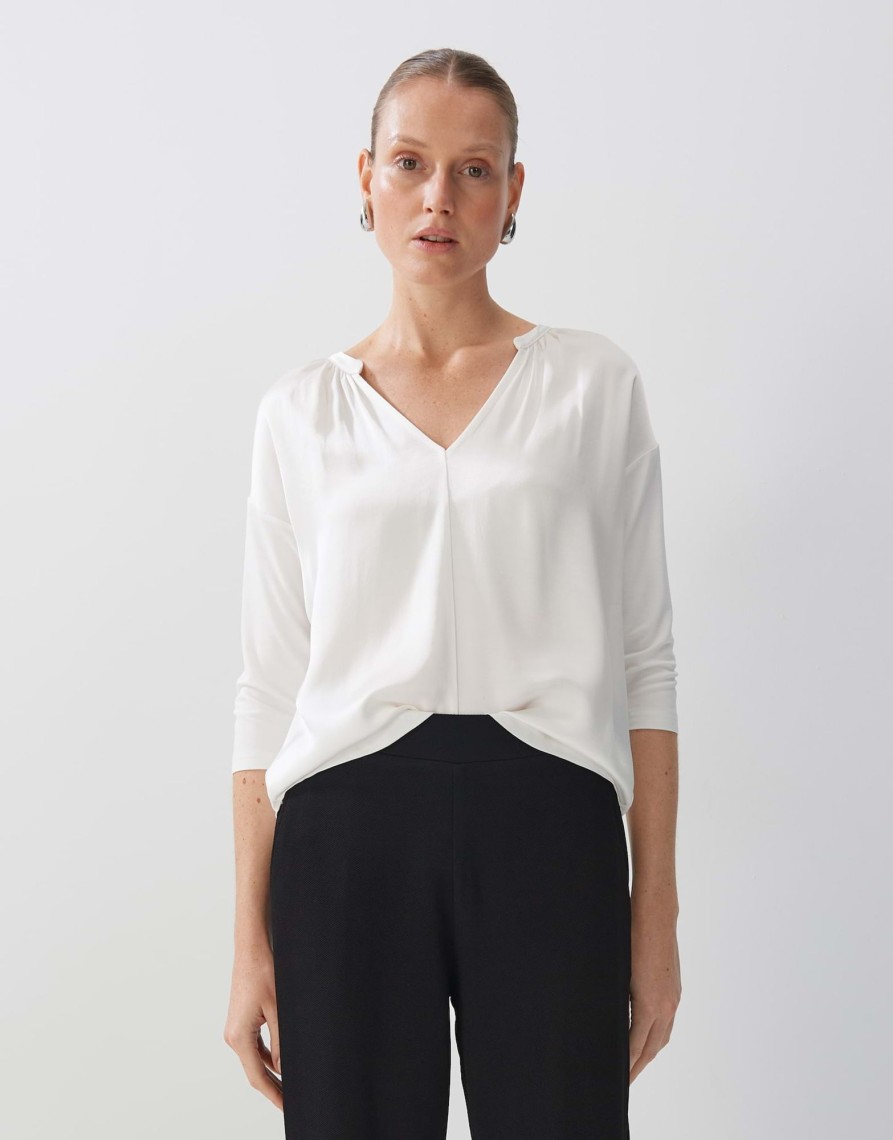 someday Blouse Overhemd Kalista Los Van Materiaalmix | Shirts