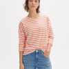 opus Oversized Overhemd Seifen Bold Stripe Gemaakt Van Bci Katoenmix | Shirts